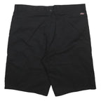 DICKIES Mens Black Casual Shorts XL W40 Cotton Blend Classic Fit Workwear