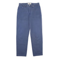LEVI'S Mens Cotton Blue Classic Straight Trousers W30 L31 Button Closure Durable