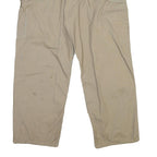 CARHARTT Mens Cotton Blend Beige Regular Fit Button Closure Trousers W40 L30