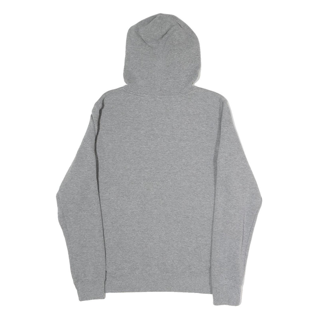 FILA Mens Grey Hoodie L Cotton Blend Pullover Drawstring Sweatshirt