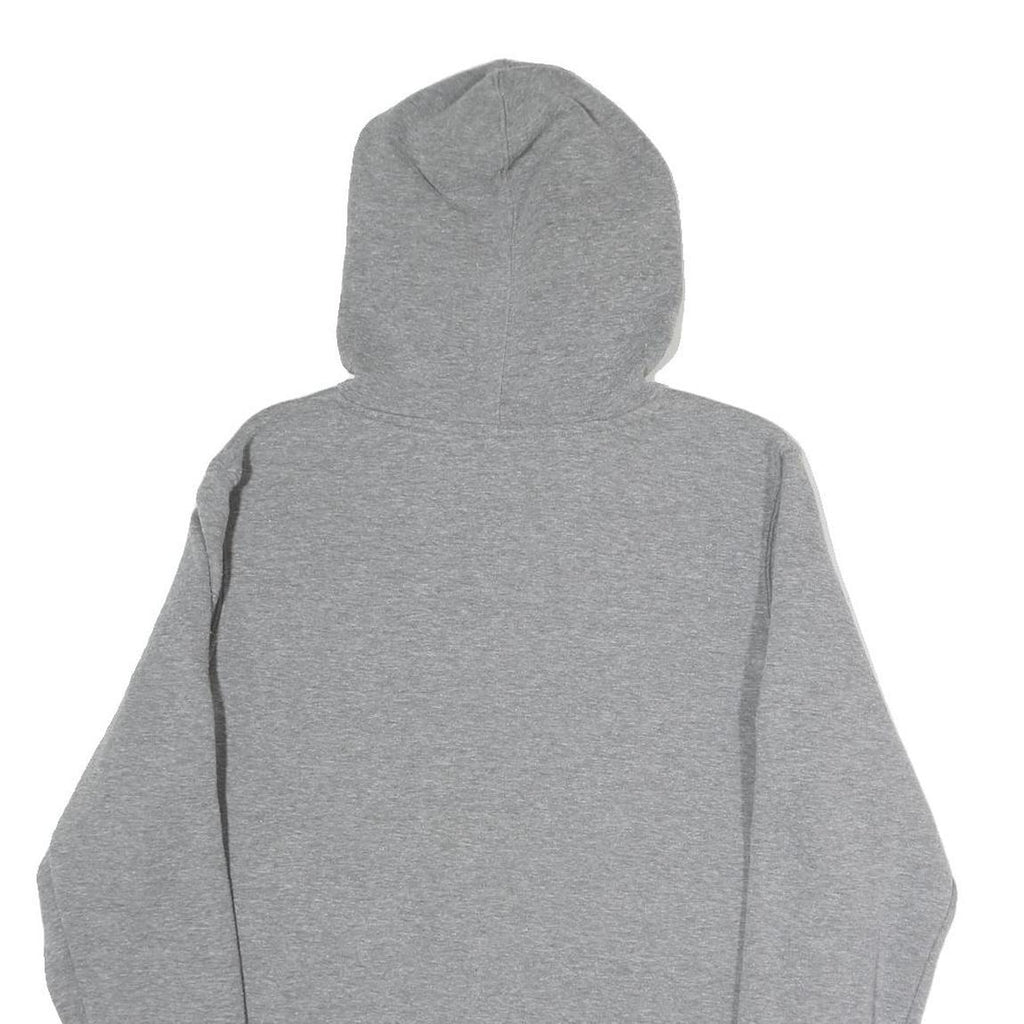 FILA Mens Grey Hoodie L Cotton Blend Pullover Drawstring Sweatshirt