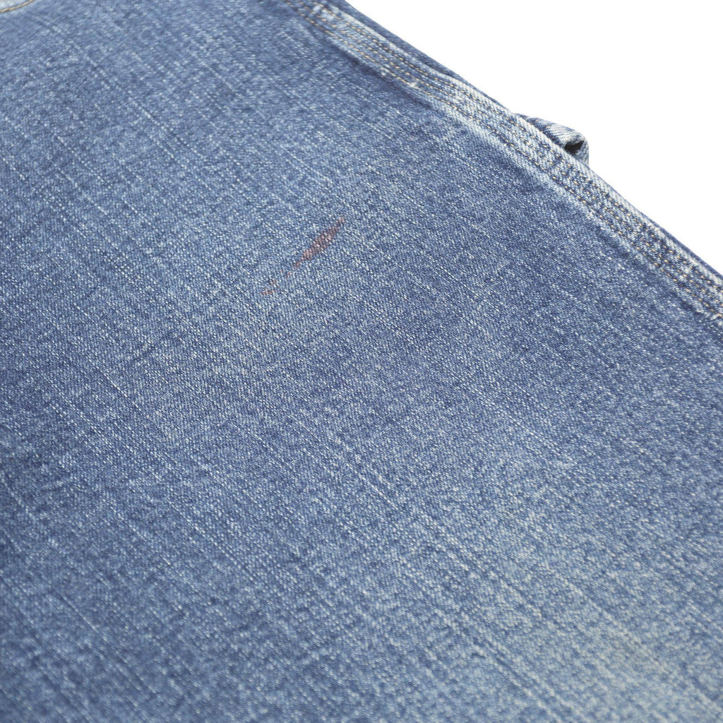 DICKIES Mens Blue Relaxed Straight Denim Medium W36 L30 Workwear Jeans