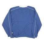 NFL Mens Blue & White Colts Pullover Jacket L Polyester Plain Sportswear