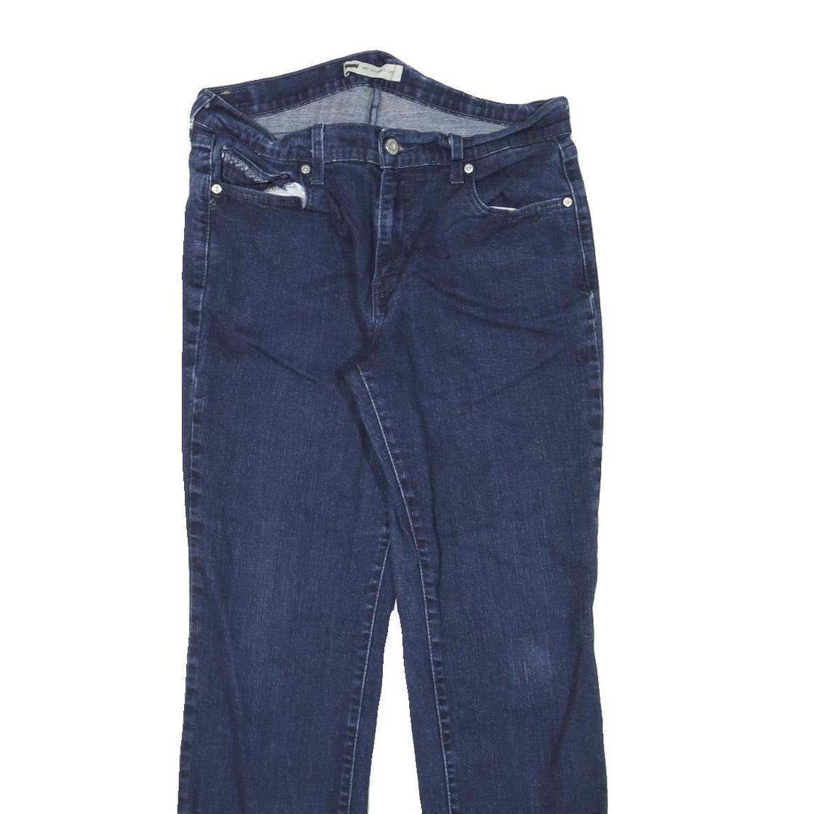 LEVI'S 505 Womens Jeans Blue Regular Straight Denim Medium W30 L30 Classic Fit