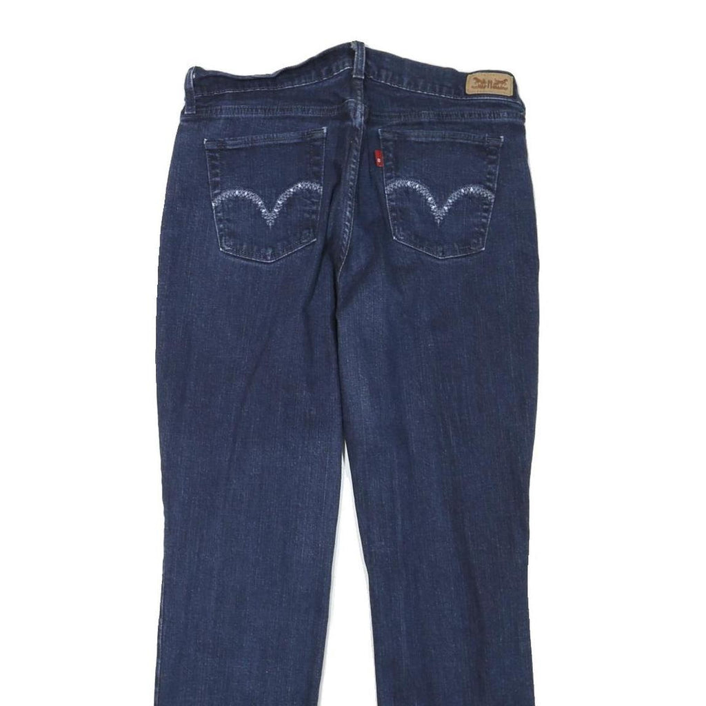 LEVI'S 505 Womens Jeans Blue Regular Straight Denim Medium W30 L30 Classic Fit