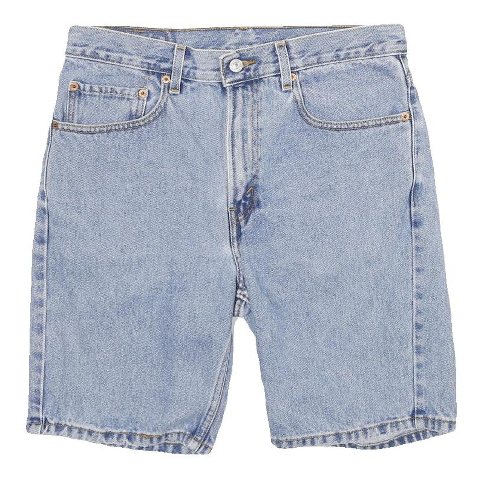 LEVI'S Mens Shorts Blue Denim Classic M W32 505 Style Cotton Cotton Casual