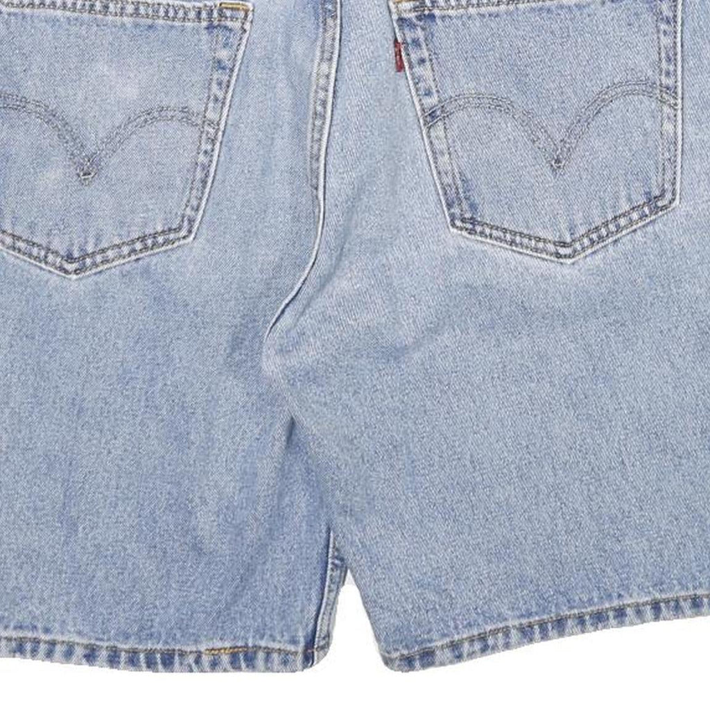 LEVI'S Mens Shorts Blue Denim Classic M W32 505 Style Cotton Cotton Casual
