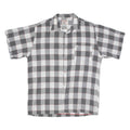 CAPOCAL Mens Shirt Grey Check L