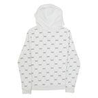 ADIDAS Womens White Hoodie S