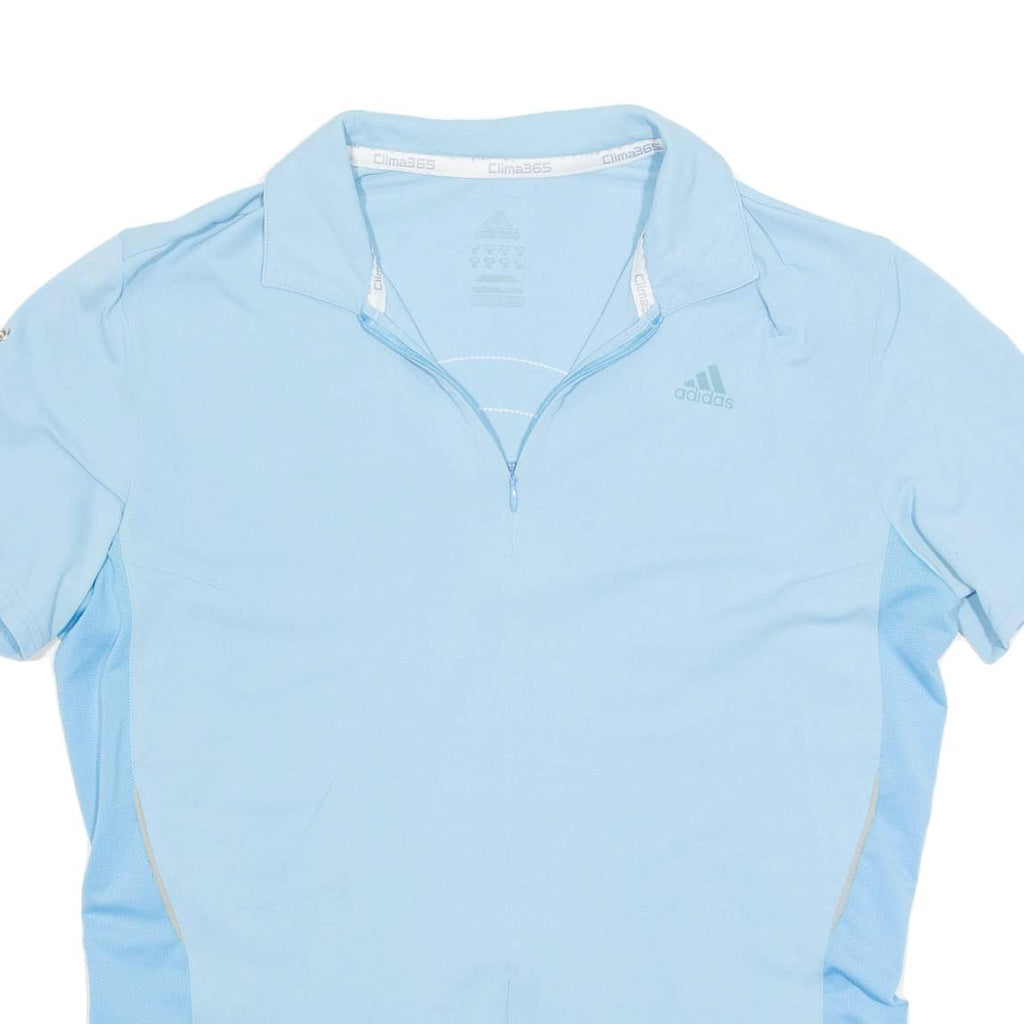 ADIDAS Clima 365 Womens Polo Shirt Blue L
