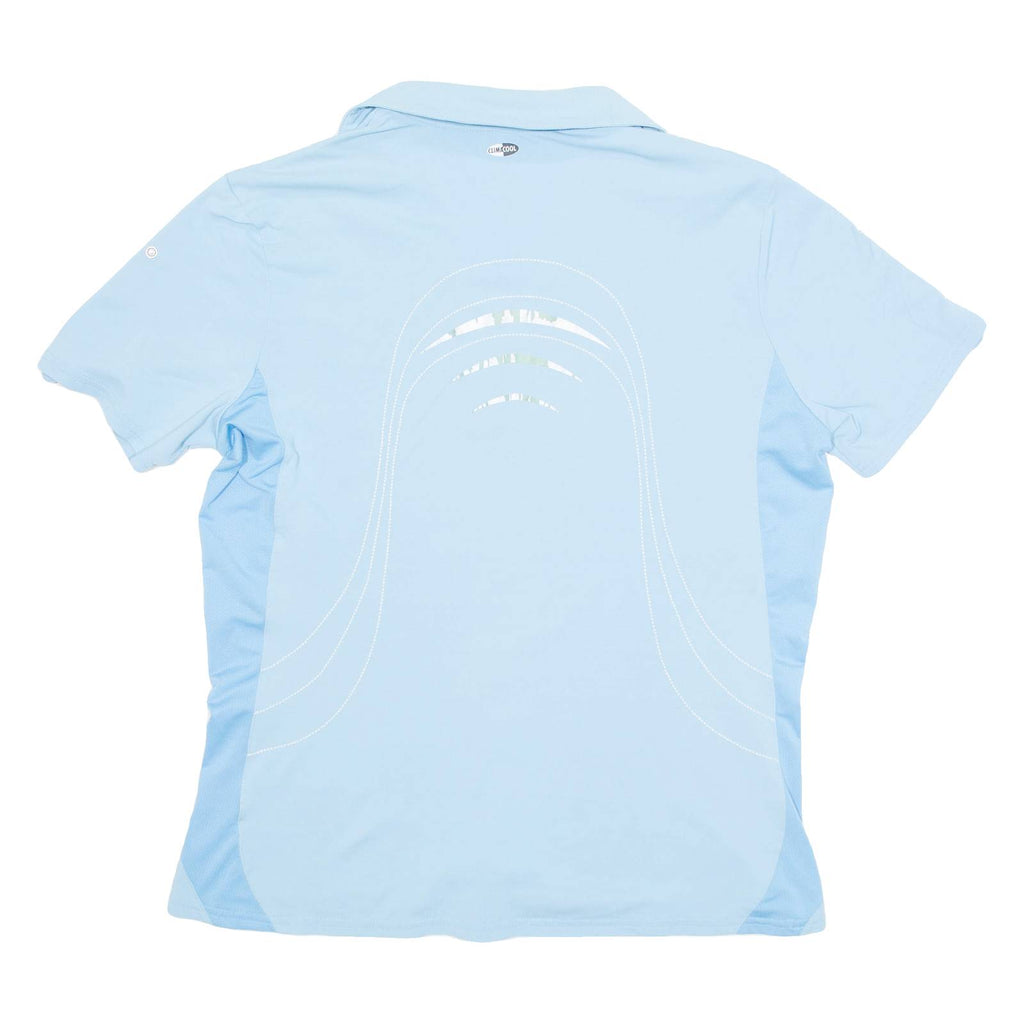 ADIDAS Clima 365 Womens Polo Shirt Blue L