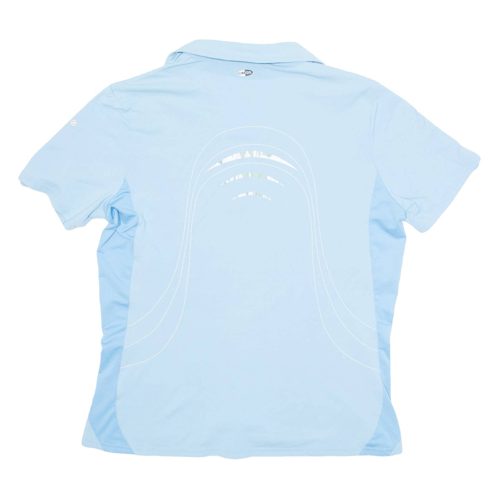 ADIDAS Clima 365 Womens Polo Shirt Blue L