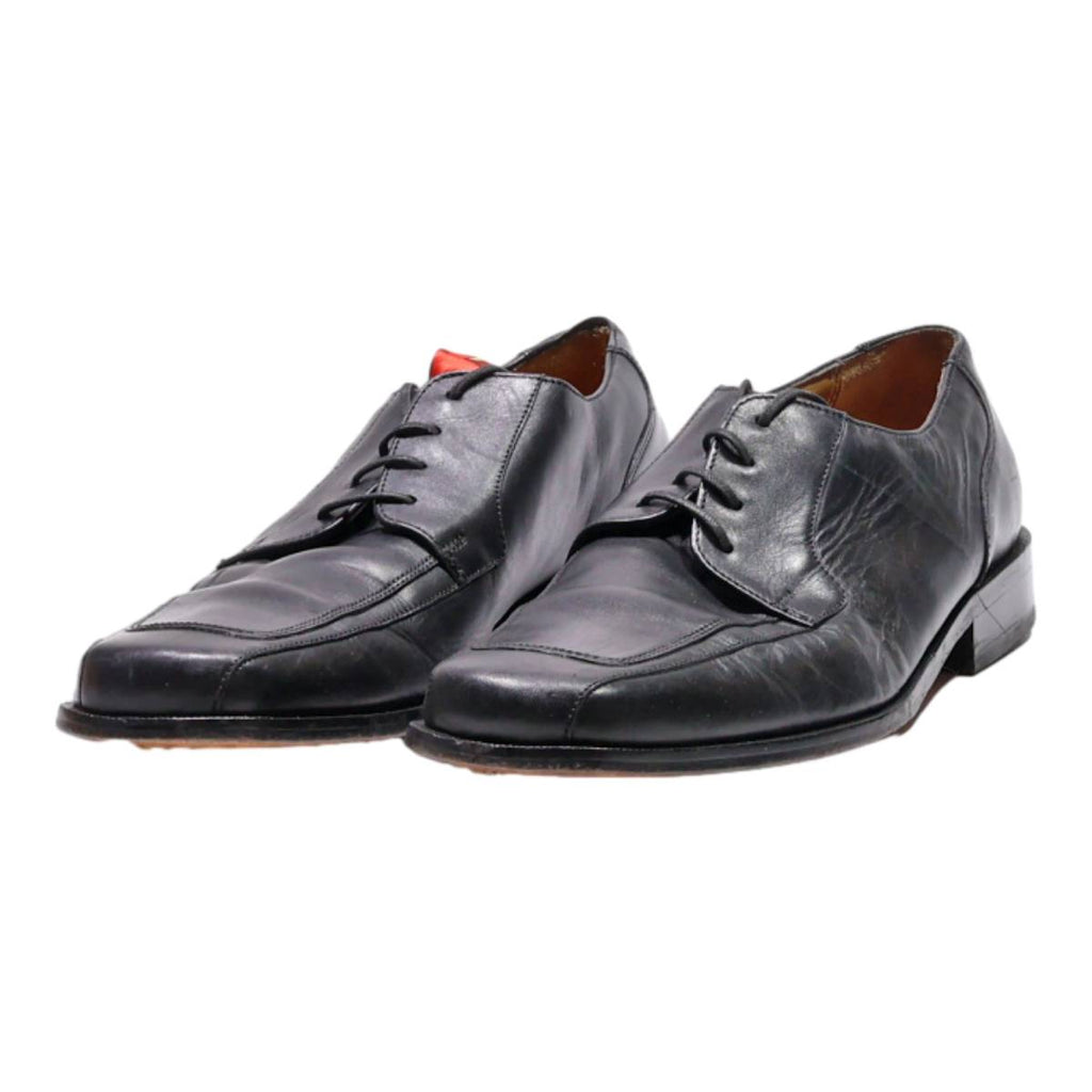 FLORSHEIM Derby Shoes Black Leather Mens UK 9