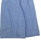 HUNT CLUB Womens Blue Denim Button Front Midi Skirt Cotton Blend Size M Casual