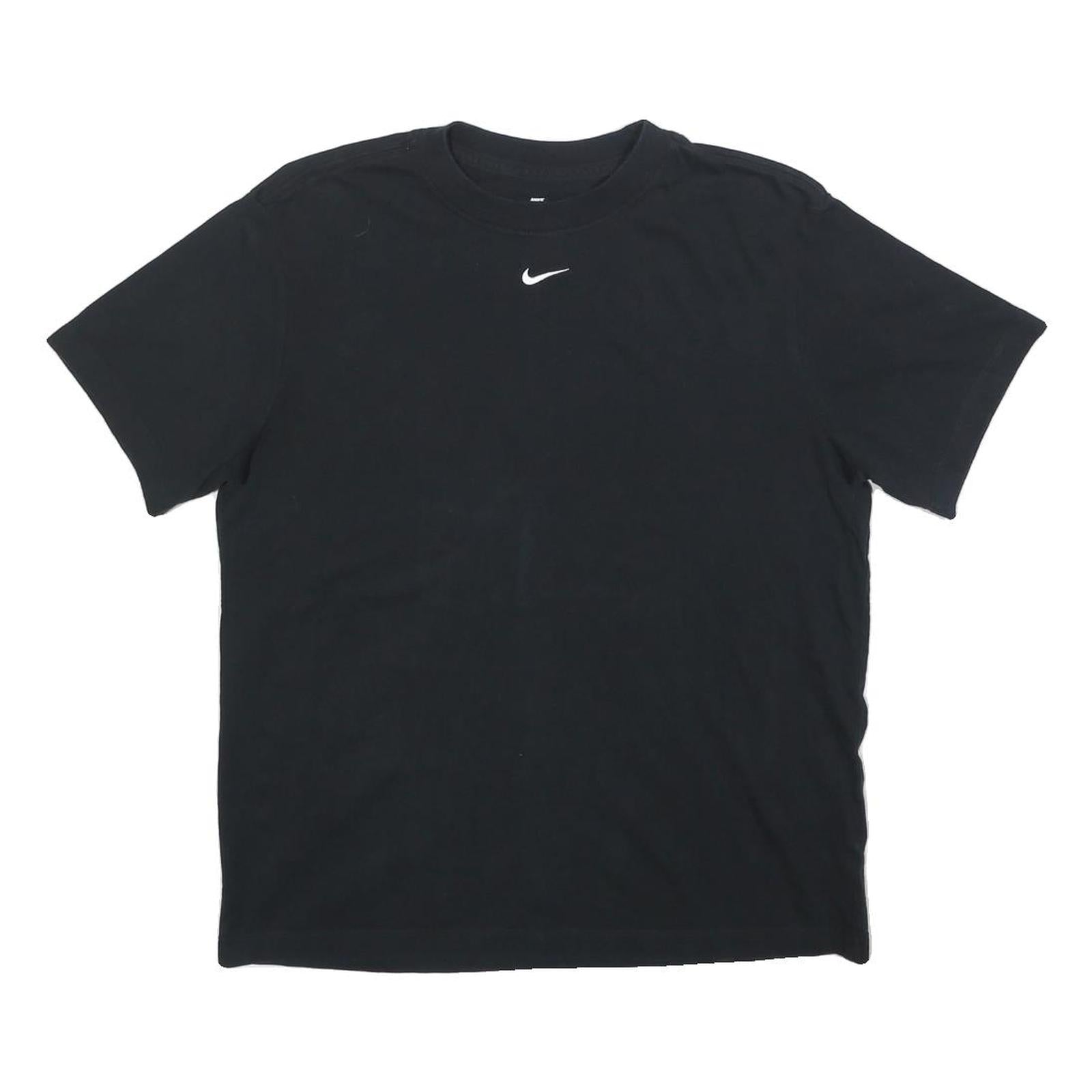 NIKE Womens Black Classic T-Shirt XS Short Sleeve Crew Neck Sports Casual
