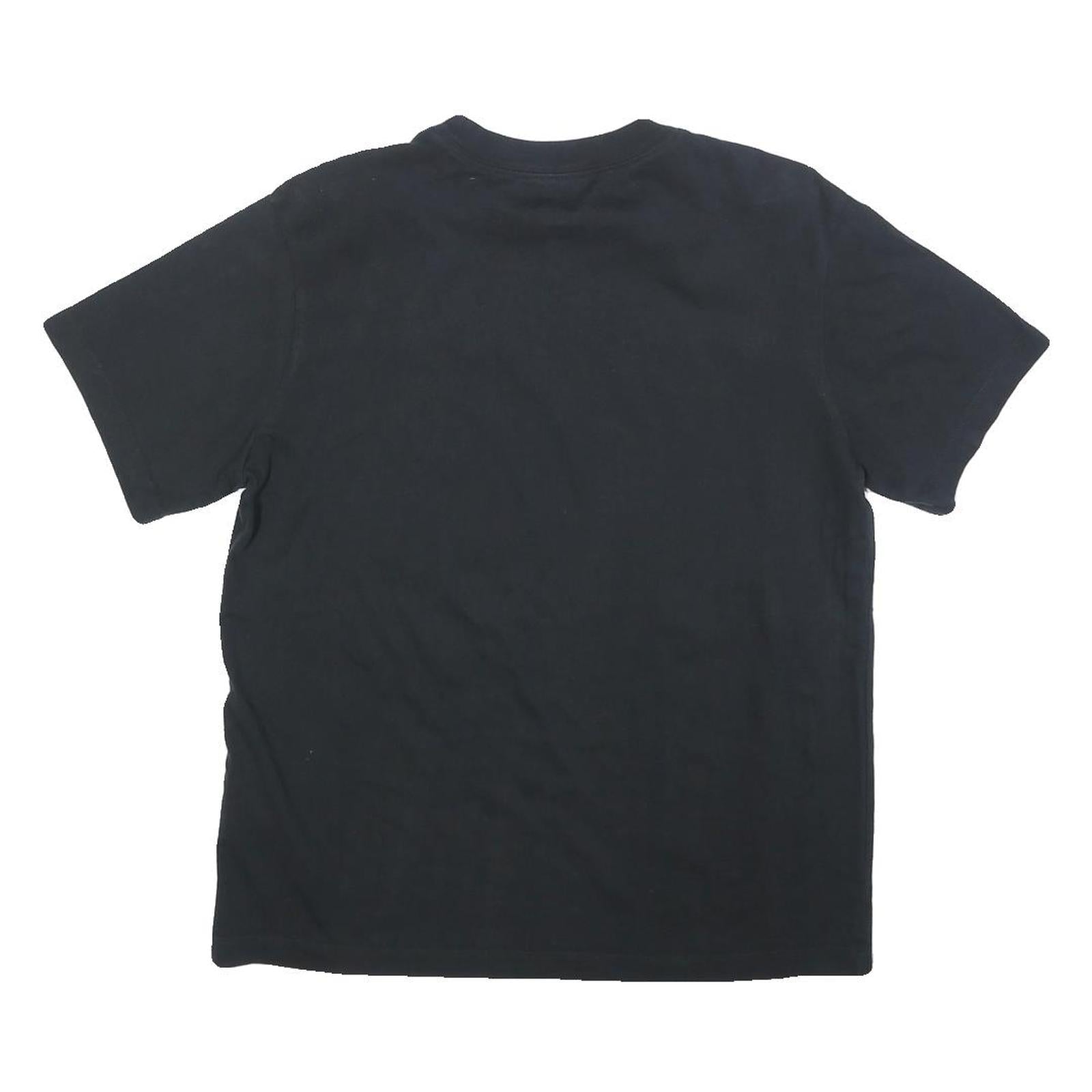 NIKE Womens Black Classic T-Shirt XS Short Sleeve Crew Neck Sports Casual