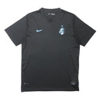 NIKE Mens Black England Star Badge Graphic T-Shirt 2XL Short Sleeve Crew Neck