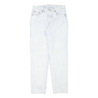 LEVI'S Womens Regular Fit Blue Denim Jeans W28 L29 Button Cotton Blend Classic