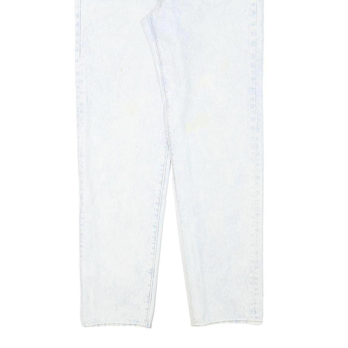 LEVI'S Womens Regular Fit Blue Denim Jeans W28 L29 Button Cotton Blend Classic