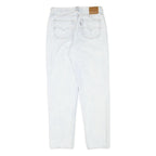 LEVI'S Womens Regular Fit Blue Denim Jeans W28 L29 Button Cotton Blend Classic