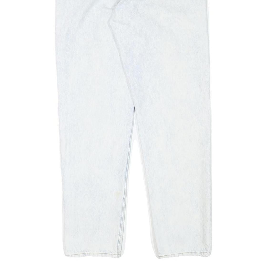 LEVI'S Womens Regular Fit Blue Denim Jeans W28 L29 Button Cotton Blend Classic