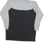 NIKE Mens Grey & Black Logo Pullover Hoodie M Sweatshirt Casual Sportswear