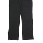 DICKIES Womens Cotton Blend Black Regular Straight Trousers Zip W31 L31