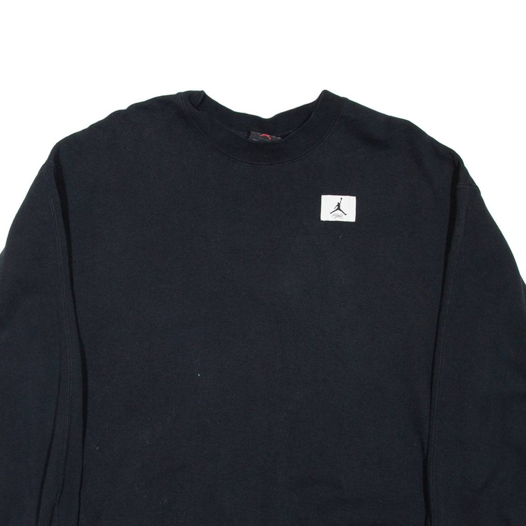 AIR JORDAN Mens Sweatshirt Black XS