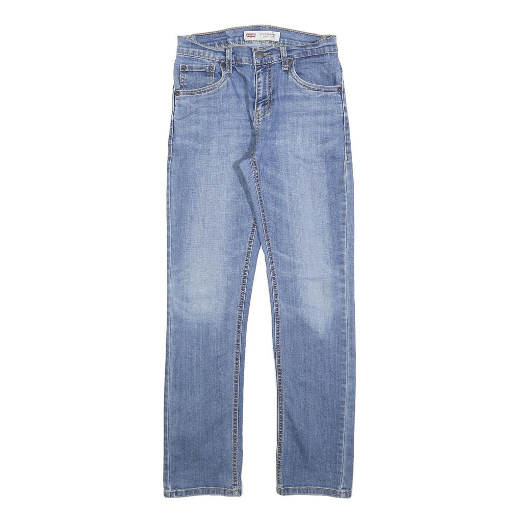 LEVI'S 511 Slim Boys Jeans Blue Slim Skinny Denim Medium W27 L27 Performance