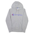 CHAMPION Mens Grey Hoodie S