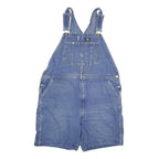 DICKIES Mens Blue Cotton Denim Dungarees Relaxed XL W42 L7 Workwear Pockets
