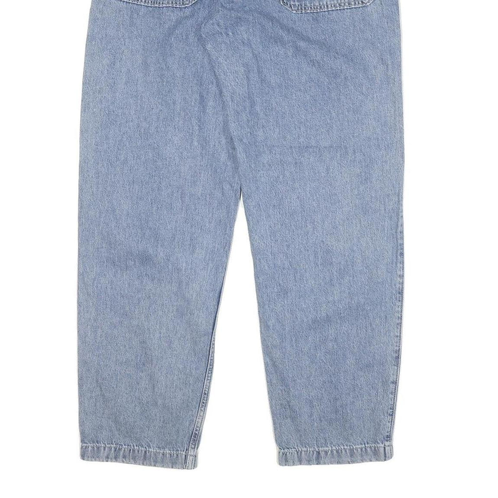 LEVI'S Womens Jeans Blue Relaxed Straight Denim Light W32 L30 Drawstring Waist