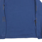 NIKE Mens Blue Crew Neck M Cotton Blend Sweatshirt Sports Casual Activewear