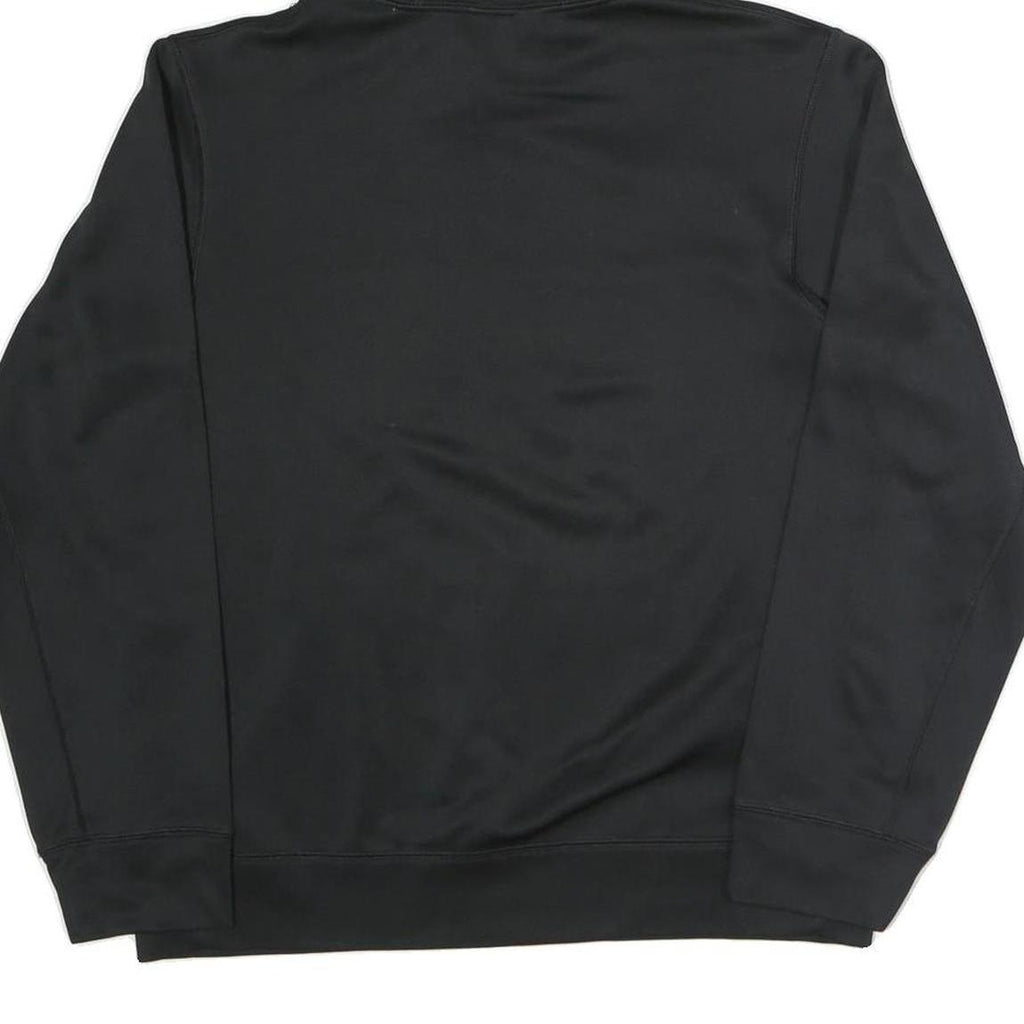 NIKE Mens Black Own The Playoff Polyester Blend Hoodie S College Football