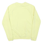 PUMA Mens Yellow XS Crew Neck Cotton Blend Sweatshirt Pullover Casual Wear