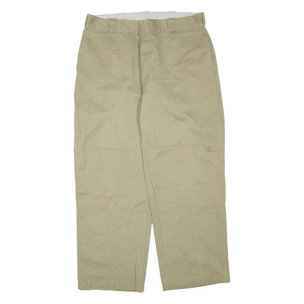 DICKIES Mens Trousers Beige Regular Tapered W36 L30