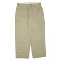 DICKIES Mens Trousers Beige Regular Tapered W36 L30