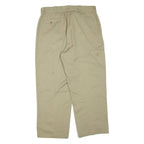 DICKIES Mens Trousers Beige Regular Tapered W36 L30