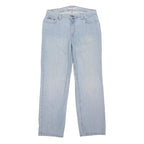 TOMMY HILFIGER Womens Regular Fit Light Blue Denim Jeans W32 L30 Classic Style