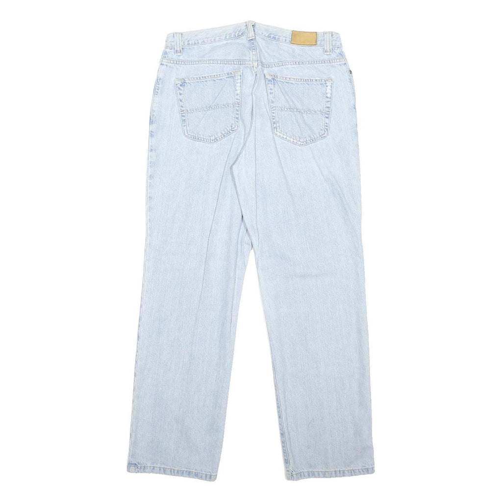 TOMMY HILFIGER Womens Regular Fit Light Blue Denim Jeans W32 L30 Classic Style