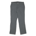 COLUMBIA Womens Grey Regular Fit Straight Leg Trousers W29 L28 Outdoor Zip