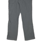 COLUMBIA Womens Grey Regular Fit Straight Leg Trousers W29 L28 Outdoor Zip