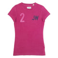 JACK WILLS Womens T-Shirt Pink UK 8