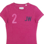 JACK WILLS Womens T-Shirt Pink UK 8