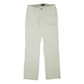 FJALLRAVEN Mens Regular Beige Polyester Blend Zip Trousers W33 L35 Outdoor