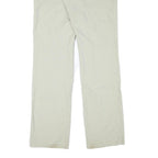 FJALLRAVEN Mens Regular Beige Polyester Blend Zip Trousers W33 L35 Outdoor