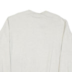 CHAMPION Mens Cream Indiana University Crew Neck M Cotton Blend Sweatshirt