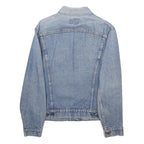 LEVI'S Womens Blue Denim Jacket M Cotton Classic Button Closure Vintage Style