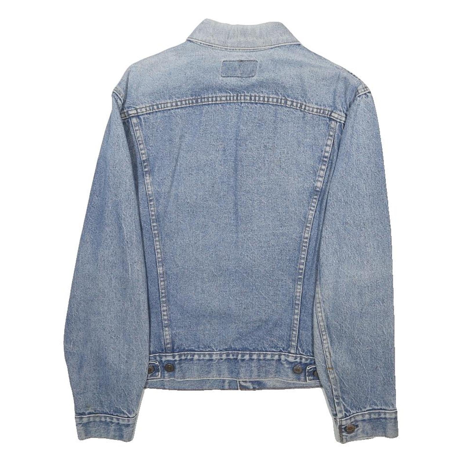 LEVI'S Womens Blue Denim Jacket M Cotton Classic Button Closure Vintage Style