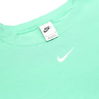 NIKE Womens Green Crew Neck XL Cotton Blend Sweatshirt Casual Sportswear